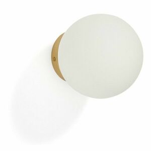 Fehér-aranyszínű fali lámpa ø 15 cm Brisia – Kave Home kép