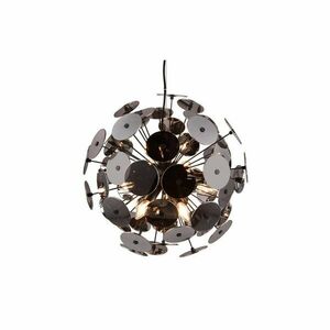 Matt fekete függőlámpa Discalgo – Trio kép