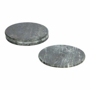 Szürke márvány poháralátét szett 4 db-os Tresa – Kave Home kép