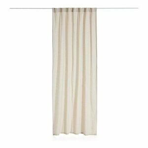 Bézs pamut függöny 140x270 cm Nolira – Kave Home kép