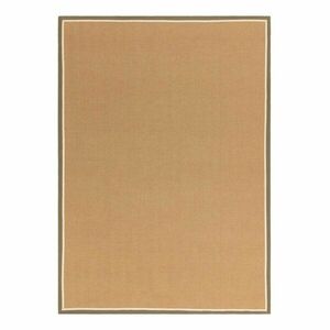 Khaki-natúr színű kétoldalas-kézi szövésű juta szőnyeg 160x230 cm Bordo Herringbone Khaki – Asiatic Carpets kép