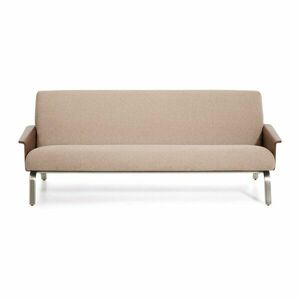 Világosbarna zsenília kanapé 205 cm Amsen – Kave Home kép