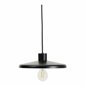 Fekete függőlámpa fém búrával Nuvira – Kave Home kép