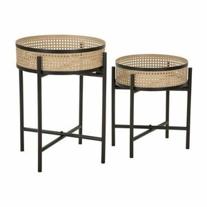 Kerek tárolóasztal szett 2 db-os ø 40 cm Fuji – Mauro Ferretti kép