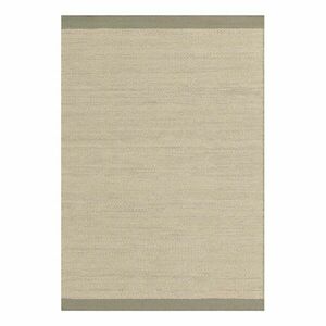 Krémszínű-zsályaszínű kézi szövésű gyapjú szőnyeg 120x170 cm Lima Sage – Asiatic Carpets kép