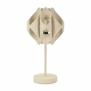 Bézs asztali lámpa fém búrával (magasság 57 cm) Space – Mauro Ferretti kép