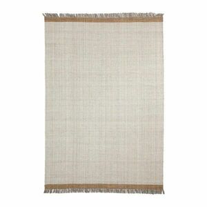 Krémszínű kézi szövésű gyapjú szőnyeg 200x300 cm Brina – Kave Home kép