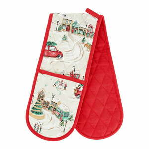 Pamut dupla edényfogó Christmas Town – Catherine Lansfield kép