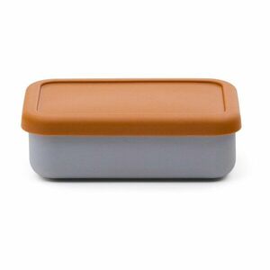 Kék-narancssárga szilikon gyerek uzsonnás doboz Lili – Kave Home kép
