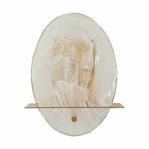 Aranyszínű üveg fali lámpa Portlan – Mauro Ferretti kép