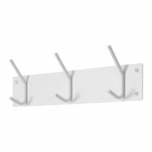Fehér fém fali fogas 40 cm Fusion – Spinder Design kép