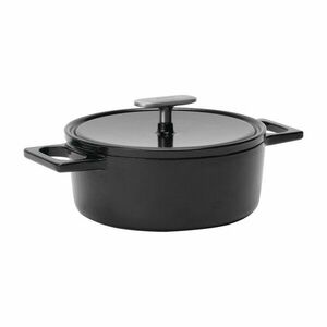 Indukciós tűzhelyhez alkalmas öntöttvas lábas fedővel 2 l Mattia 3.0 – FABINI kép