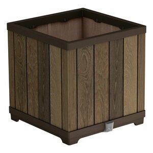 Műanyag önöntözős virágcserép Deco Square – Keter kép