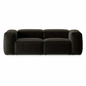Fekete kanapé 224 cm Bergamo – Cosmopolitan Design kép