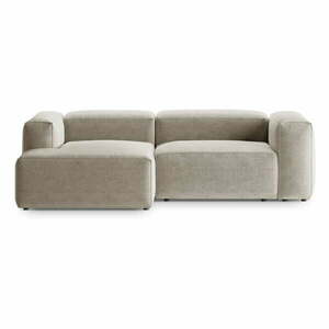 Bézs sarokkanapé (bal oldali-heverő résszel) Bergamo – Cosmopolitan Design kép