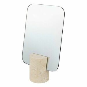 Kozmetikai tükör 18x30 cm Travertine – Mette Ditmer Denmark kép