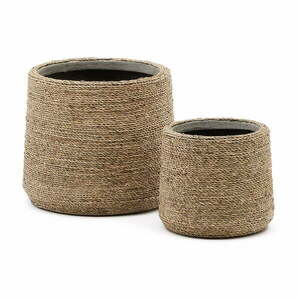 Cement kaspó szett 2 db-os ø 35 cm Sigal – Kave Home kép