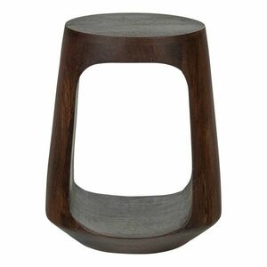 Mangófa kerek tárolóasztal ø 33 cm Bayo – WOOOD kép