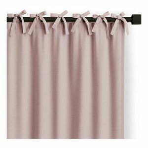 Törtrózsaszín dimout (részleges sötétítő) függöny 140x250 cm Carli Tie – Restilo kép