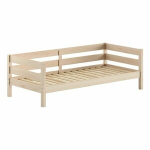 Natúr színű borovi fenyő gyerekágy ágyráccsal 90x200 cm Margrit – Vipack kép