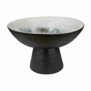 Fekete-elefántcsont színű kőedény tál ø 31, 5 cm By Hand – Mette Ditmer Denmark kép