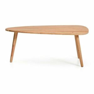 Natúr színű akácfa dohányzóasztal 60x110, 5 cm Duvani – Kave Home kép