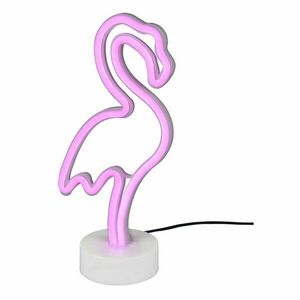 Fehér LED asztali lámpa (magasság 29 cm) Flamingo – Reality kép