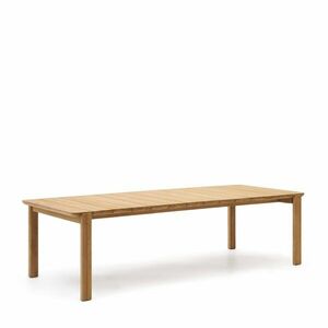 Teakfa kerti étkezőasztal 102x220 cm Icaro – Kave Home kép