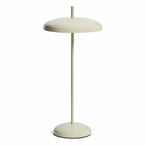 Szürke LED dimmelhető asztali lámpa fém búrával (magasság 35 cm) Porte – Kave Home kép