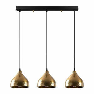 Aranyszínű függőlámpa fém búrával Tattoo – Opviq lights kép