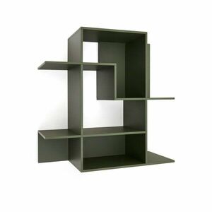 Zöld moduláris polcrendszer 80x80x25 cm Ina – Kave Home kép