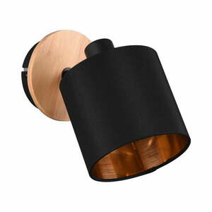 Fekete-natúr színű spotlámpa ø 12 cm Tommy – Reality kép