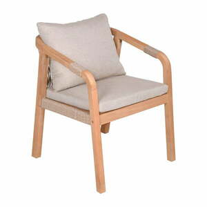 Natúr színű tömörfa kerti szék szett 2 db-os Bogota – Garden Pleasure kép