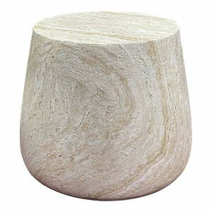 Kő kerek kerti kisasztal ø 47, 5 cm Bonn – House Nordic kép