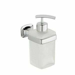 METAFORM AI019 Aida szappanadagoló, króm/tejüveg kép