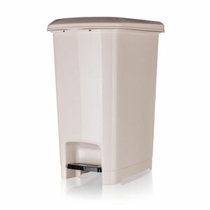 Banquet STEP pedálos szemeteskosár 15 l, krémszínű, 15 l kép