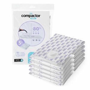Compactor Compress L vákuos tárolózsák-készletlevendula 100 l, 70 x 100 cm, 5 db, 5 db kép