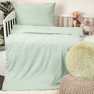 4Home gyerek Teal muszlin ágyneműhuzat kiságyba, 100 x 135 cm, 40 x 60 cm kép