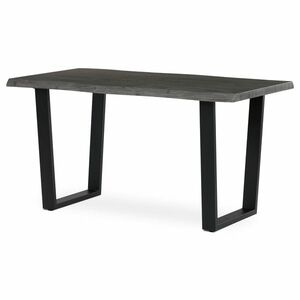 Étkezőasztal 140 x 80 cm, szürke tölgyfa kép