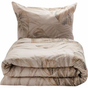 Monstera pamut és len keverékből készült ágyneműhuhuat, 160 x 200 cm, 2 db 70 x 80 cm kép