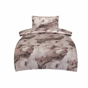 Deluxe Minerals szatén ágyneműhuzat barna, 140 x 200 cm, 70 x 90 cm kép