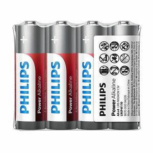 Philips AA 1, 5 V Power Alkaline elem, 4 db kép