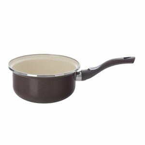 Orion Smaltált serpenyő szegéllyel, barna, átmérő16 cm, 16 cm átmérőjű kép