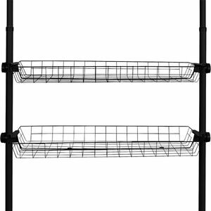 Wenko 2 db drótkosár Herkules szett, fekete kép