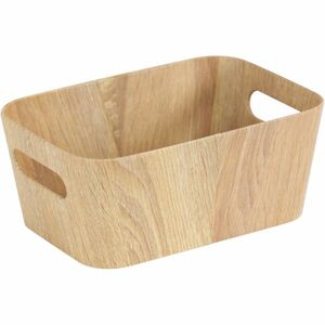 Kitchisimo 2 db tároló kosár szett 26 × 18 × 11cm, természetes, S kép