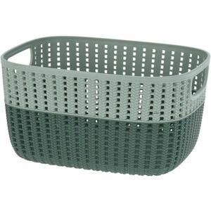 Duo műanyag kosázöld, 28, 6 x 21, 8 x 15, 1 cm kép