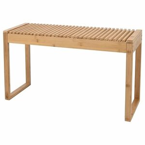 B040 NAT padlószék, bambusz kép