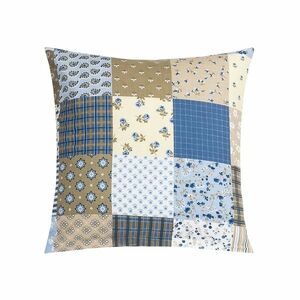 Bellatex Adéla Patchwork kék párna, 40 x 40 cm kép