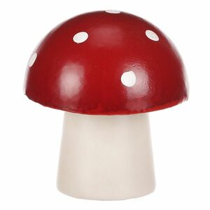 Nagy légyölő galóca, műanyag, magasság 11 cm, 12 cm kép