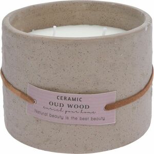 Enrich your home, Oud Wood illatgyertya, 230 g, 11 x 8 cm kép